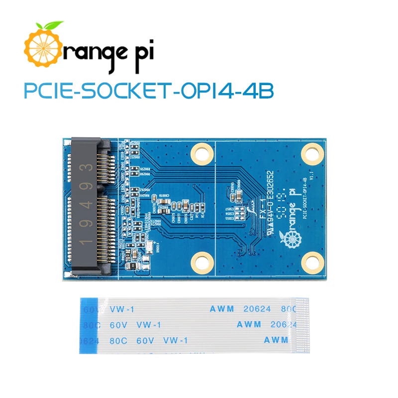 Orange Pi 4 LTS/4B bảng mở rộng PCIe ổ cắm bảng giao diện đặc biệt bảng phát triển