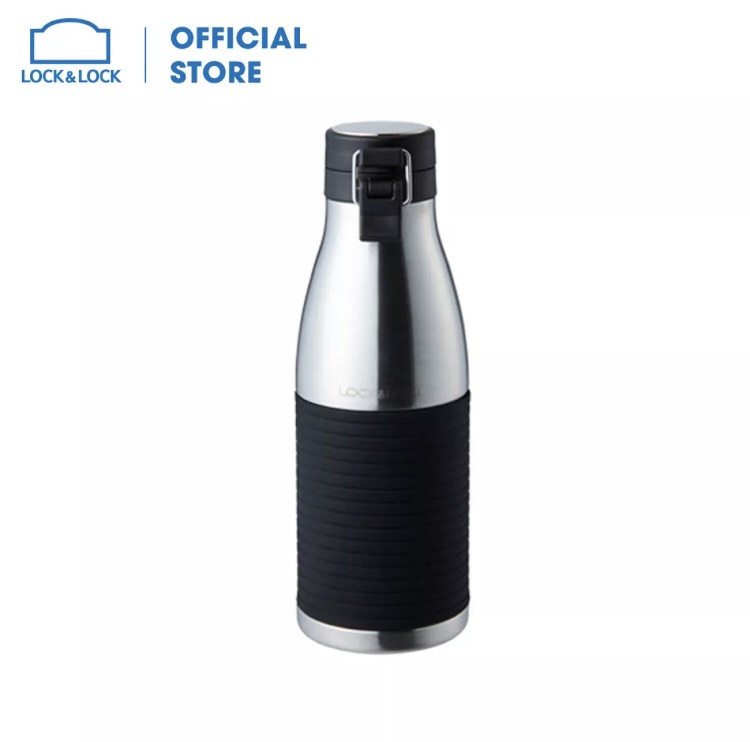 Bình giữ nhiệt bằng thép không gỉ lock&lock cylinder bottle lhc4145slv - bạc
