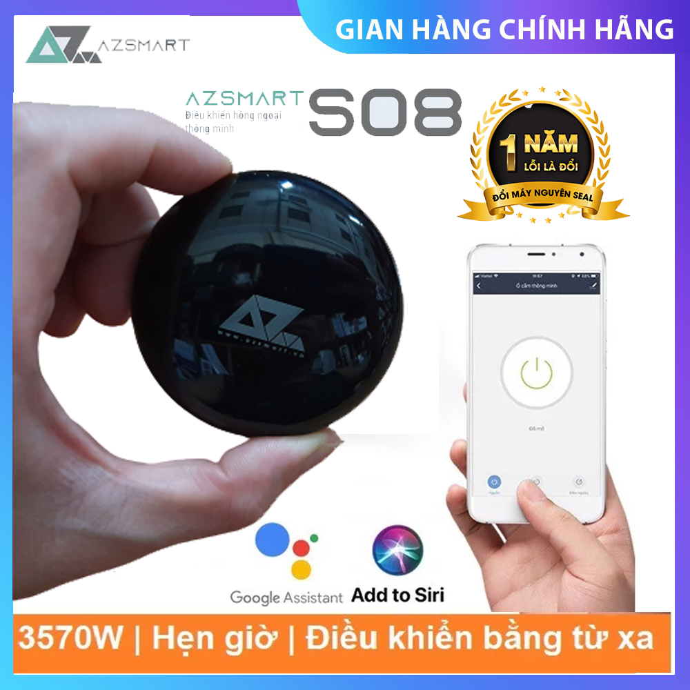 [BẢO HÀNH 1 NĂM] ĐIỀU KHIỂN HỒNG NGOẠI THÔNG MINH AZSMART- KẾT NỐI VỚI TẤT CẢ THIẾT BỊ TRONG NHÀ- ĐIỀU KHIỂN QUA ĐIỆN THOẠI DỄ DÀNG