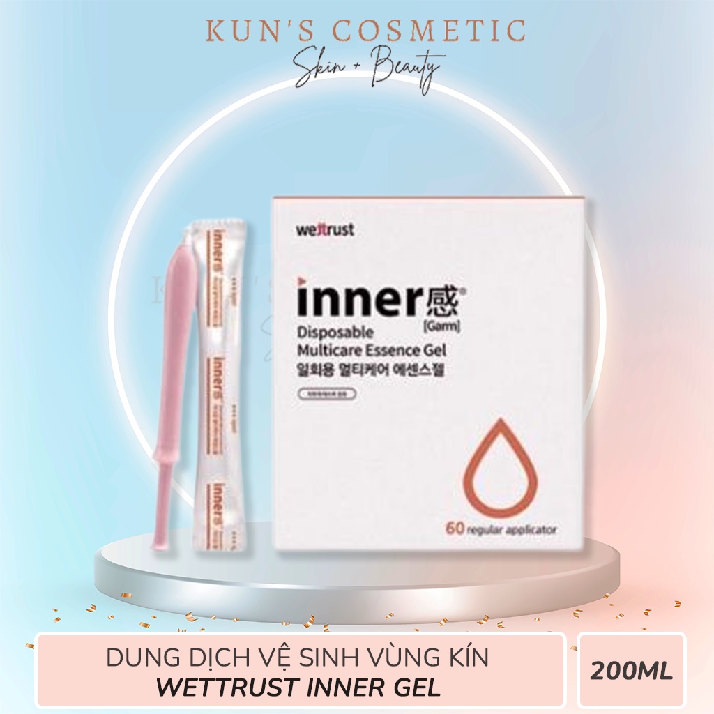Dung dịch vệ sinh vùng kín Inner Gel Wettrust Hàn Quốc