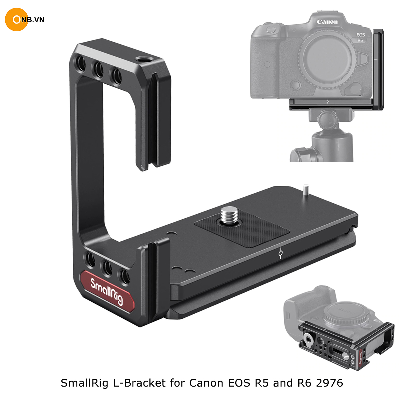 Smallrig l-plate - thanh bảo vệ máy ảnh canon eos r5 r6 2976