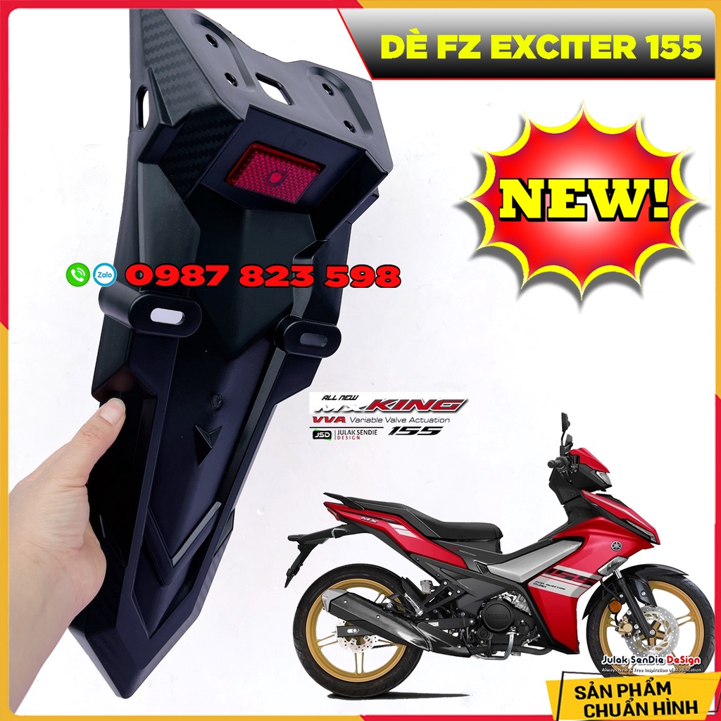 Dè FZ Cho Exciter 155 , Dè FZ Ex 155 2021 Kiểu Racing Star