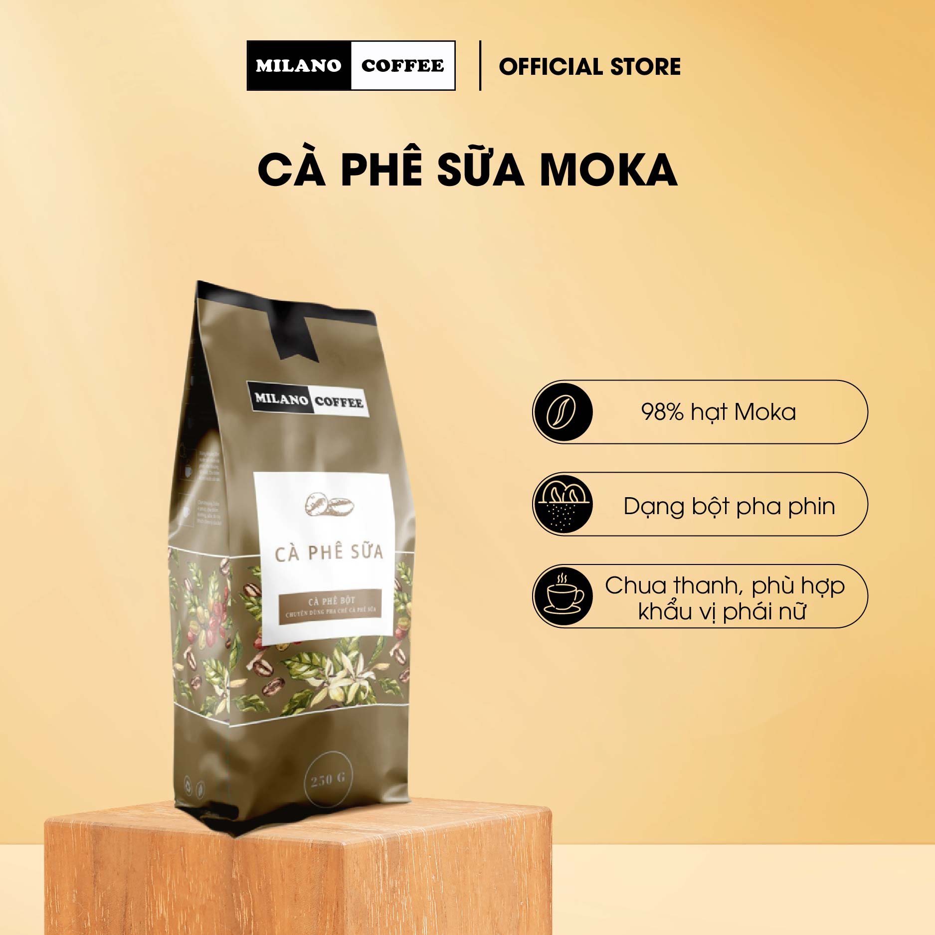 Milano Coffee - Cà phê Sữa Moka