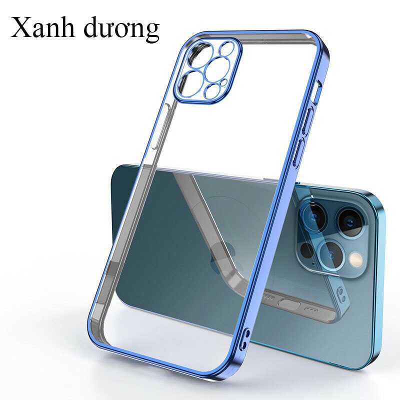 Ốp Lưng Dẻo Viền Vuông Cho IPhone 11/11Promax/12/12Promax/13/13Promax Siêu Đẹp