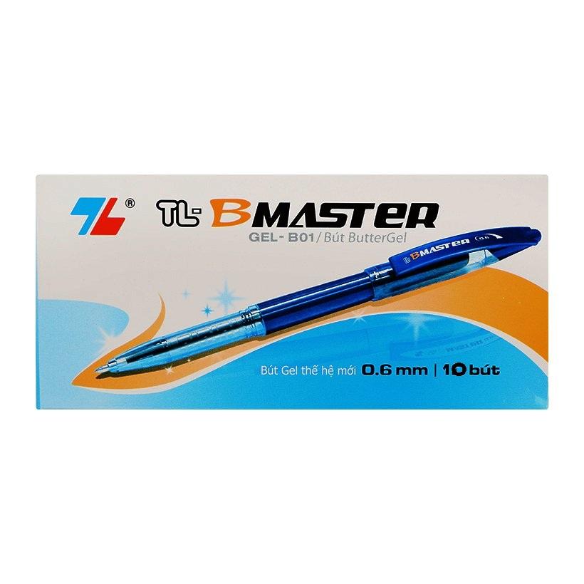 Bút thiên long gel-b01 - hộp 10 bút
