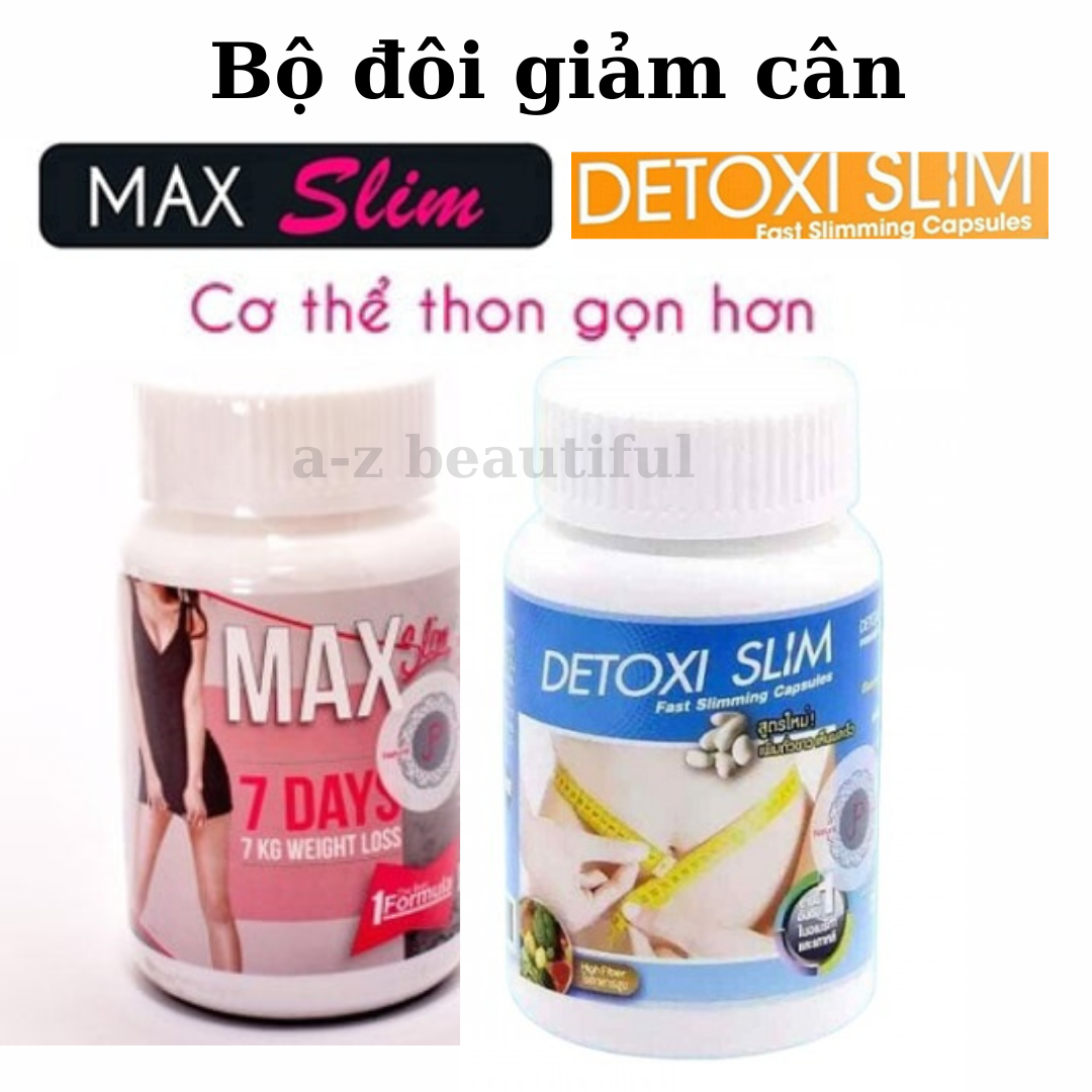 7 Max day- Detoxi Slim giảm mỡ bụng, đùi -Chính hãng