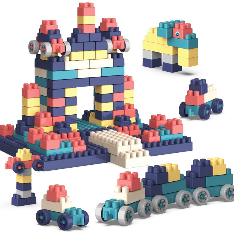Bộ xếp hình lego 520 chi tiết- Đồ chơi lắp ghép phát triển trẻ toàn diện