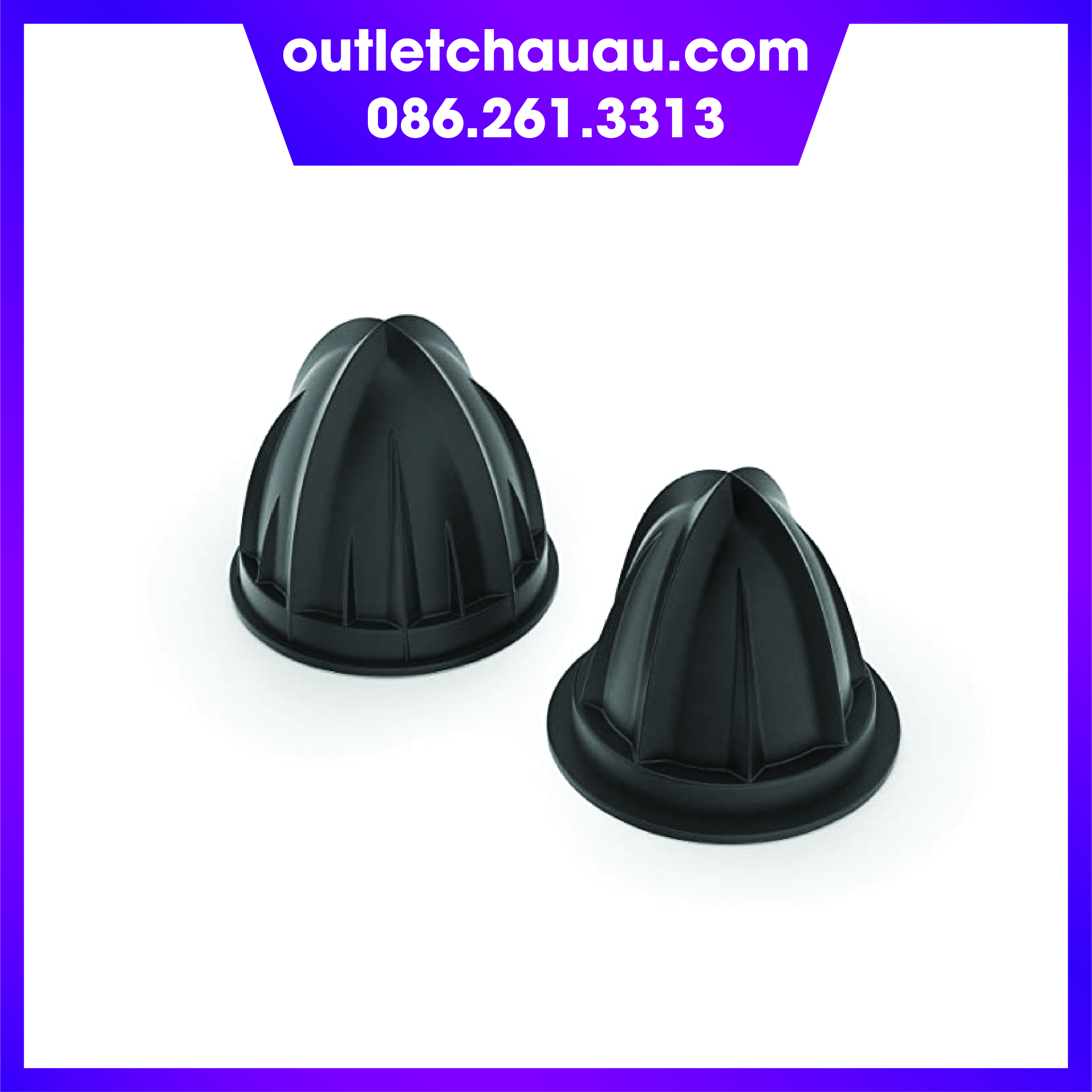 Núm vắt cam của máy wmf stelio / wmf stelio presskegelset / wmf 두 개의 프레스 콘