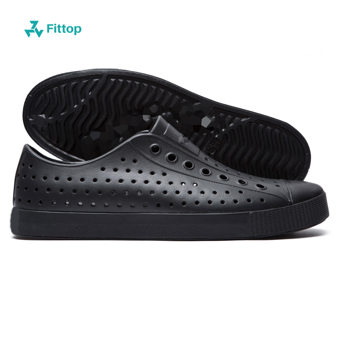 Giày nhựa nam nữ thể thao đi biển đi mưa fittop ntj-2