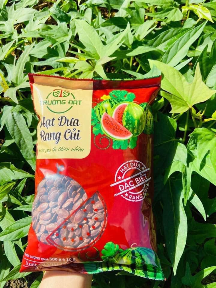 Hạt dưa rang củi trường đạt bì đỏ new 500g