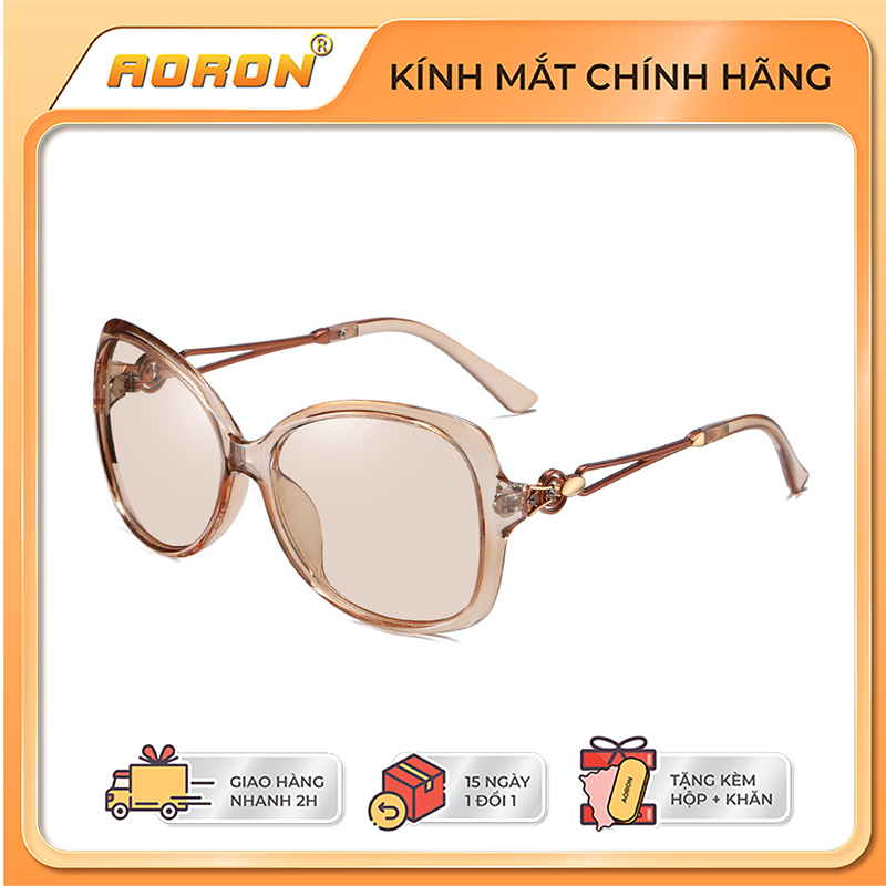 Kính mát nữ, mắt kính nữ phân cực thời trang cao cấp chống tia uv - ak003 - aoron