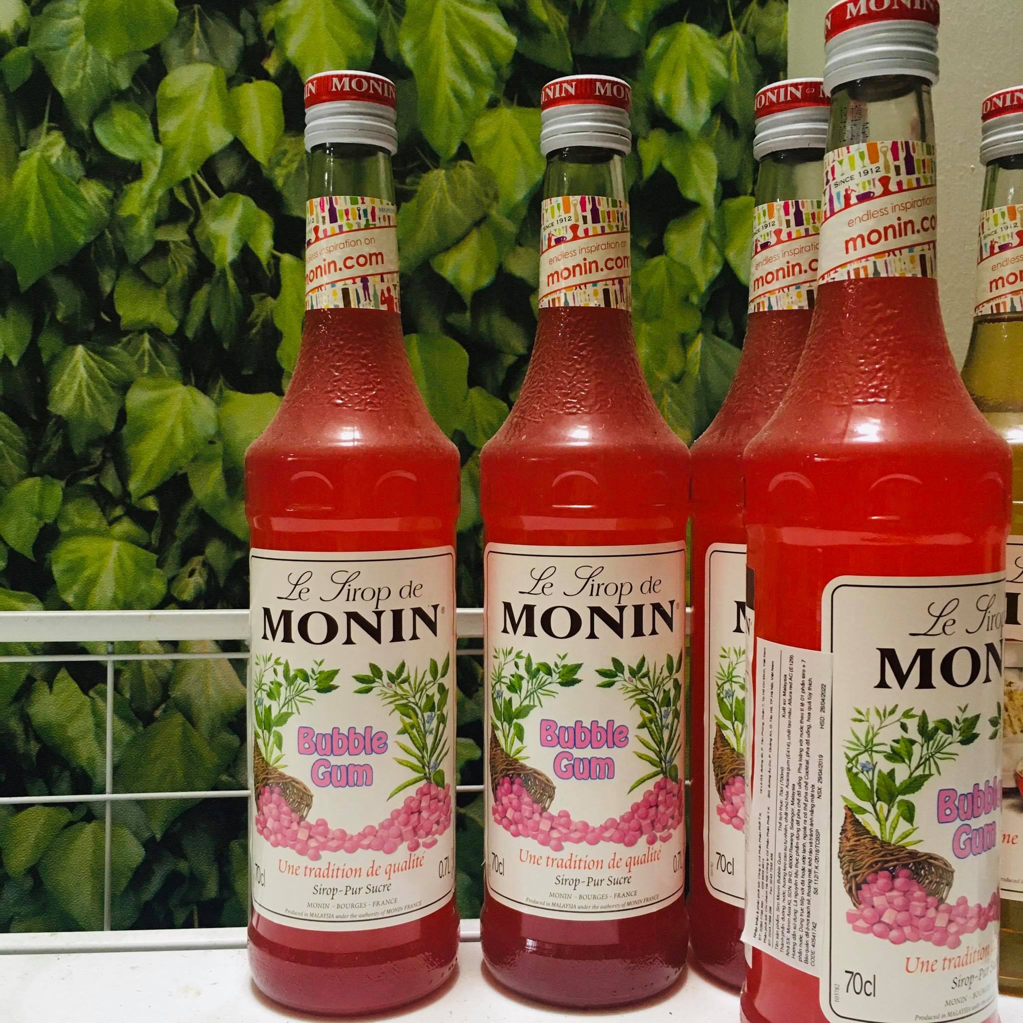 Siro monin bubble gum 700ml được tạo nên từ đường mía nguyên chất và những nguyên liệu thiên nhiên nhất nên bạn có thể hoàn toàn yên tâm về chất lượng