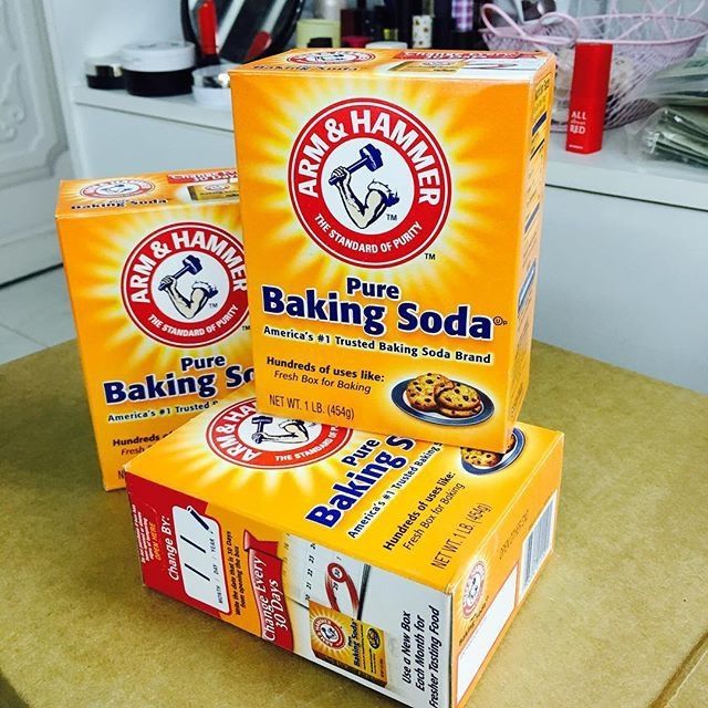 Combo 2 bột banking soda mỹ hộp 454g