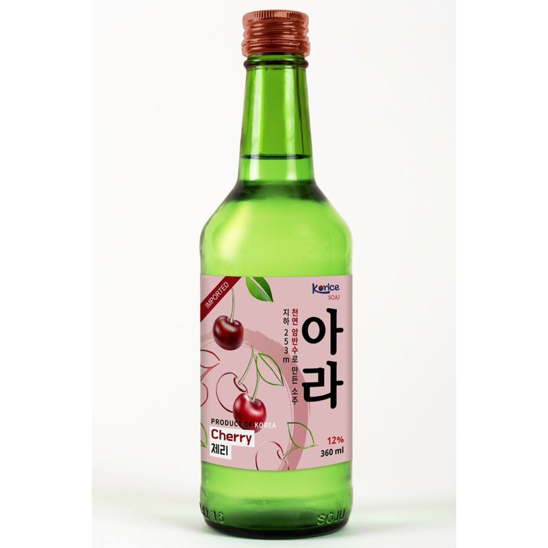 SoJu Hàn Quốc Vị Cherry Korice 360ml