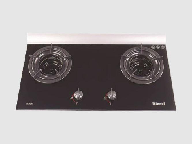Bếp gas âm Rinnai RVB-2GI(B) - Alo Bếp Xinh
