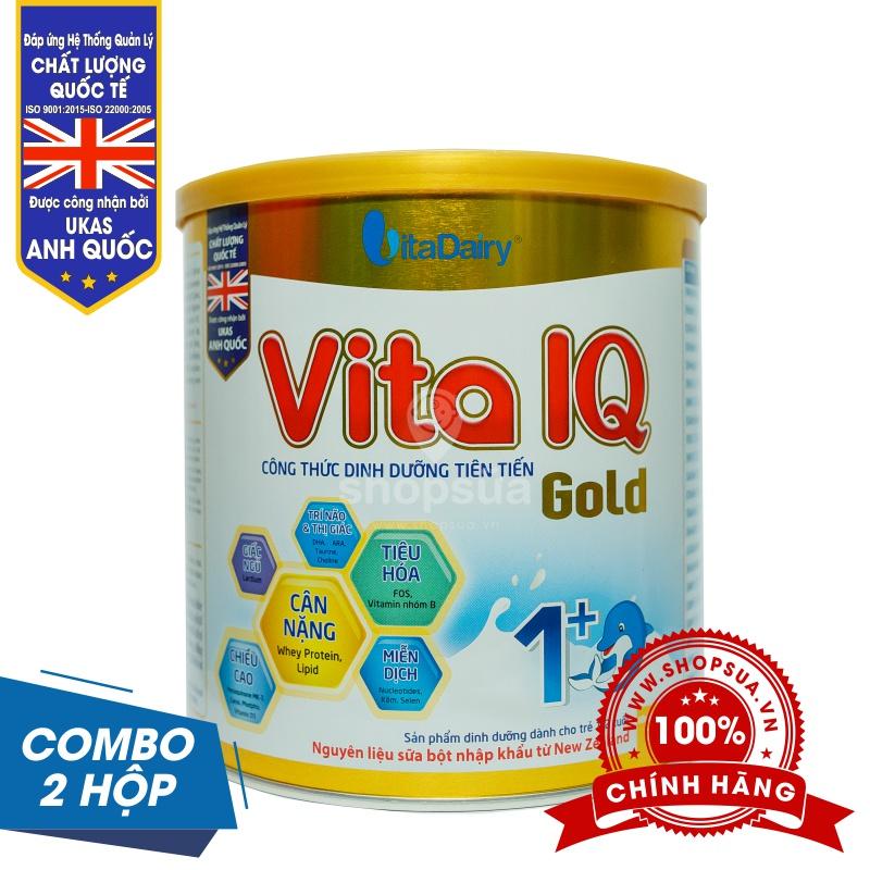 Combo 2 hộp sữa vita iq gold 1+ 700g