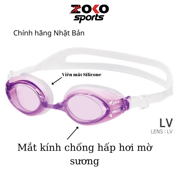 Kính bơi view v540 chính hãng nhật bản