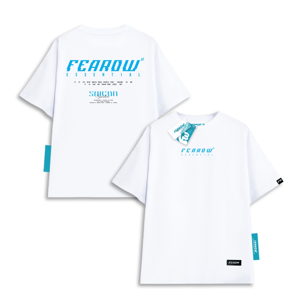 Áo thun Fearow SAIGONESE Tee Trắng - FW123
