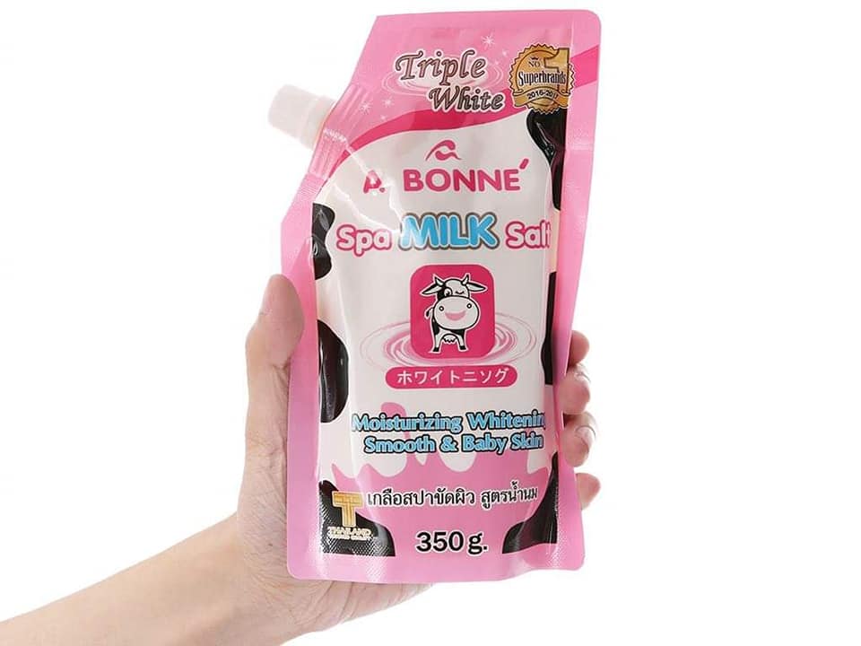 Muối tắm sữa bò Bonne Thái Lan 350g
