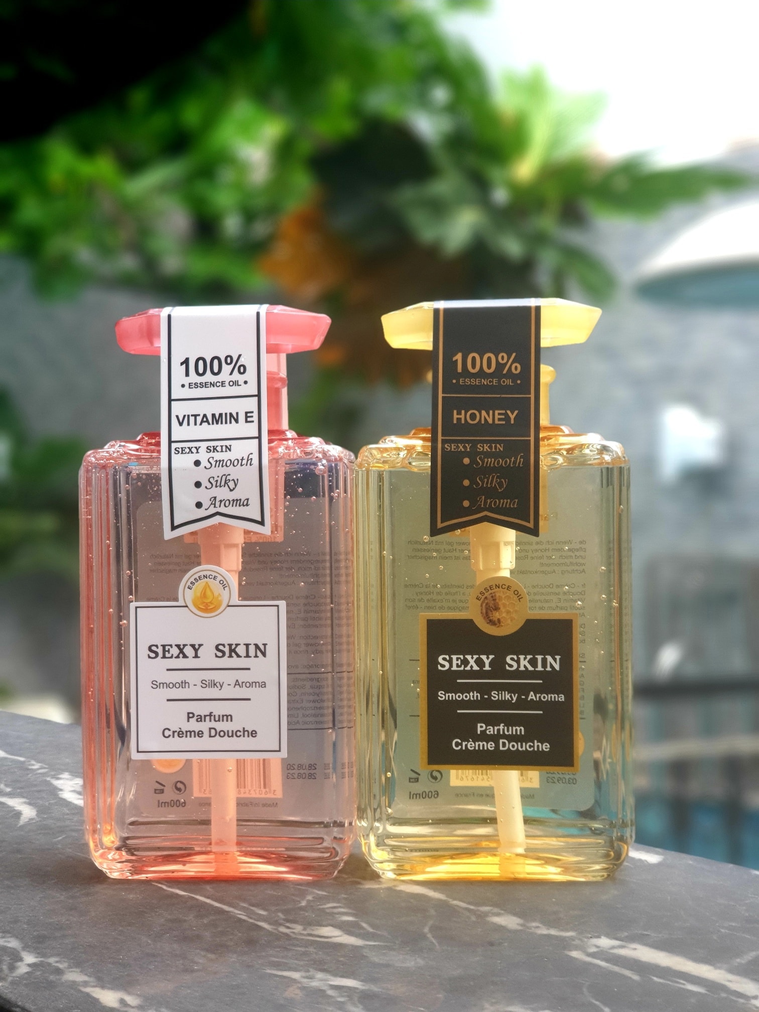 Sữa tắm hương nước hoa pháp sexy skin 600ml