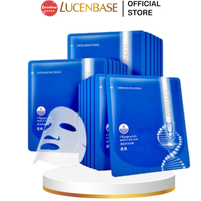 Lucenbase Hộp 10 miếng mặt nạ dành cho da mụn,20ml