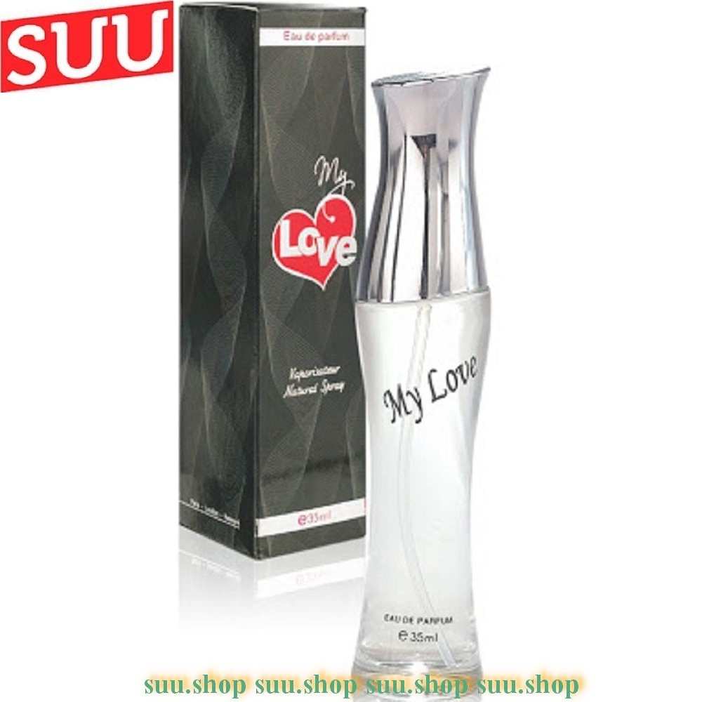 Nước hoa nữ 35ml my love hộp màu đen