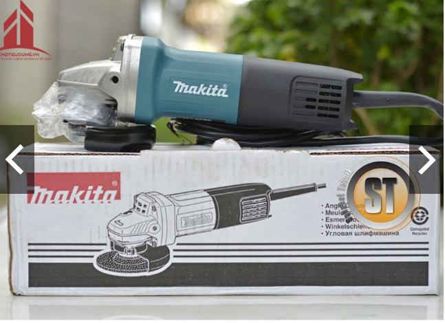 Máy cắt Nhật Bản Makita9553 Công tắc đuôi - dây đồng 100%