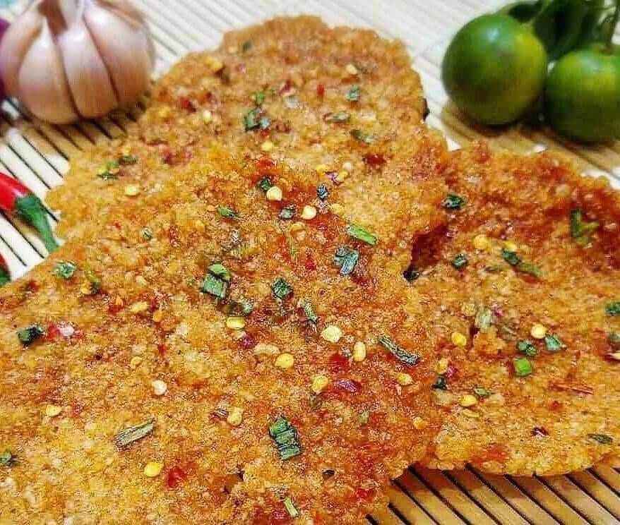 Cơm cháy mắm hành 1 bịch 3 gói