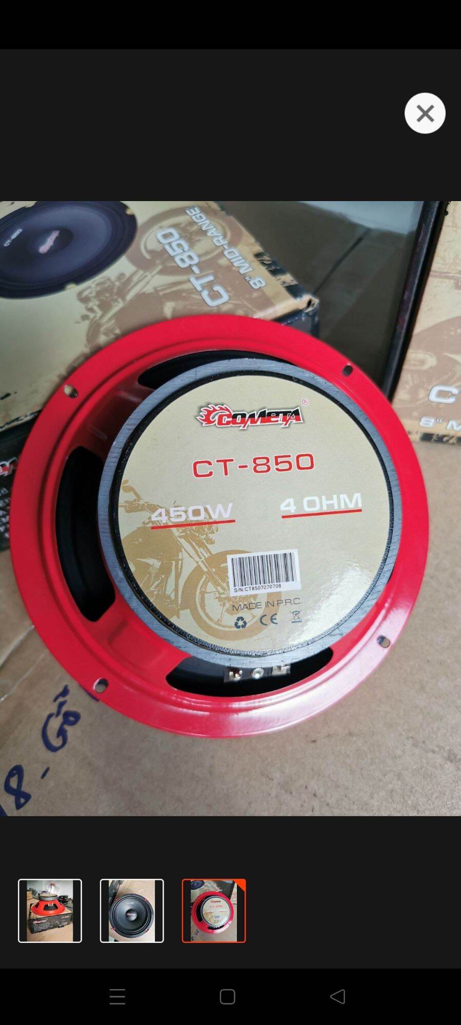bass 20 mid range từ 110 coil 38 mm Gia 1 cái