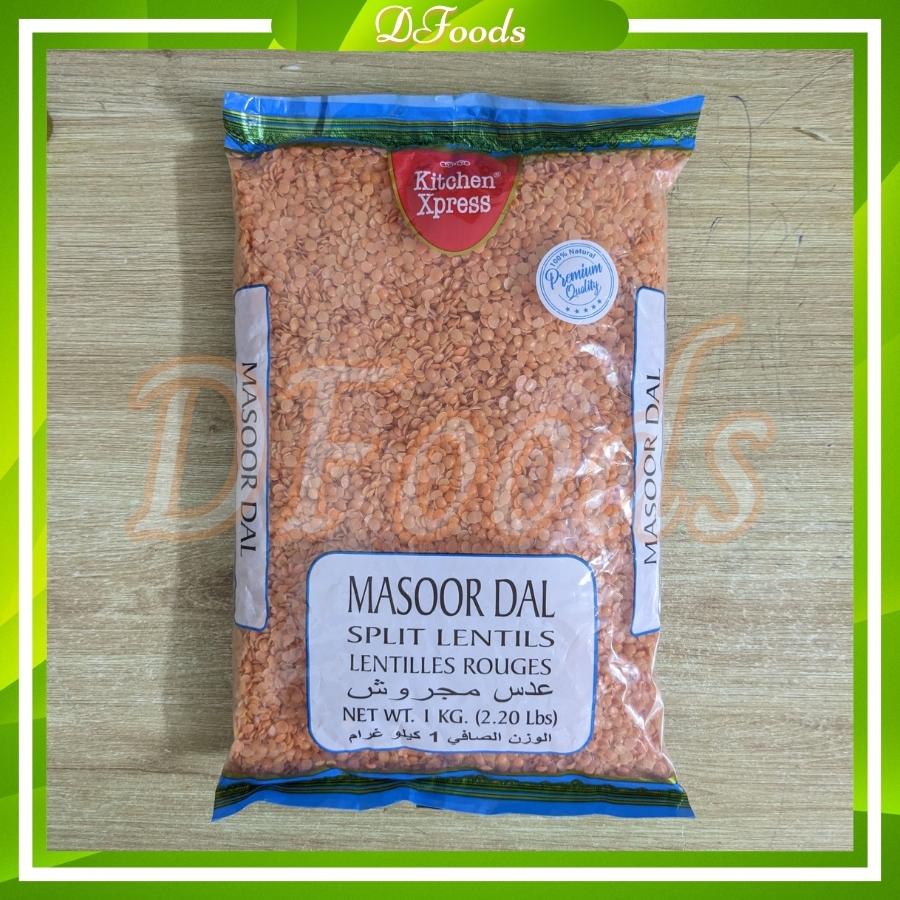 [HCM]Đậu Lăng Đỏ - Masoor Dal - Red Lentils 1kg