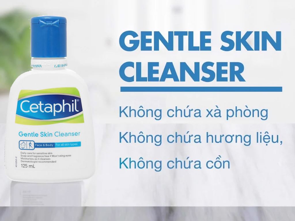 Sữa Rửa Mặt Cetaphil Gentle Skin Cleanser 125ml