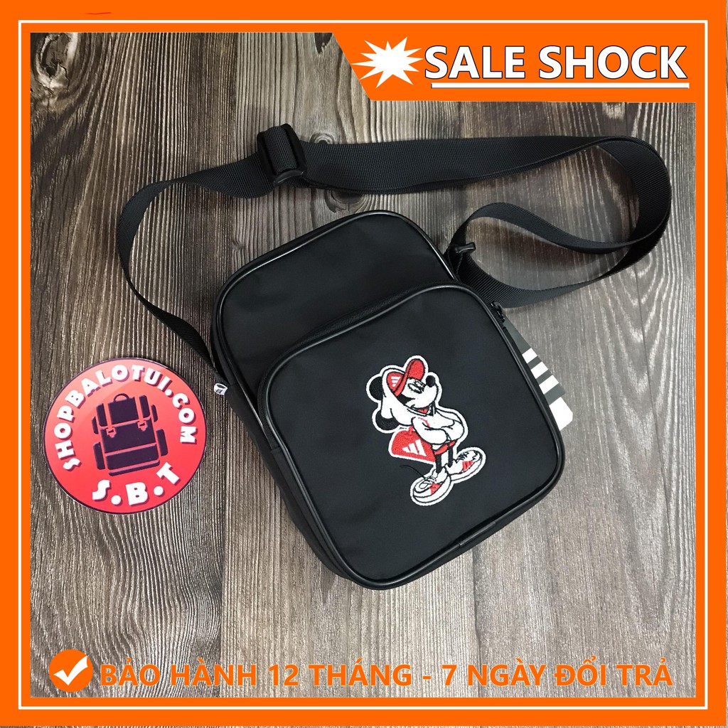 Túi đeo chéo [ HÀNG XUẤT DƯ ] Túi đeo chéo Chuột MICKEY phong cách thời trang - Phù hợp đi du lịch, đi chơi, dạo phố ( Túi đeo chéo nam, túi chéo nam, túi đeo nam, túi adidas, túi đeo chéo adidas, túi thể thao, túi đeo chéo nam )