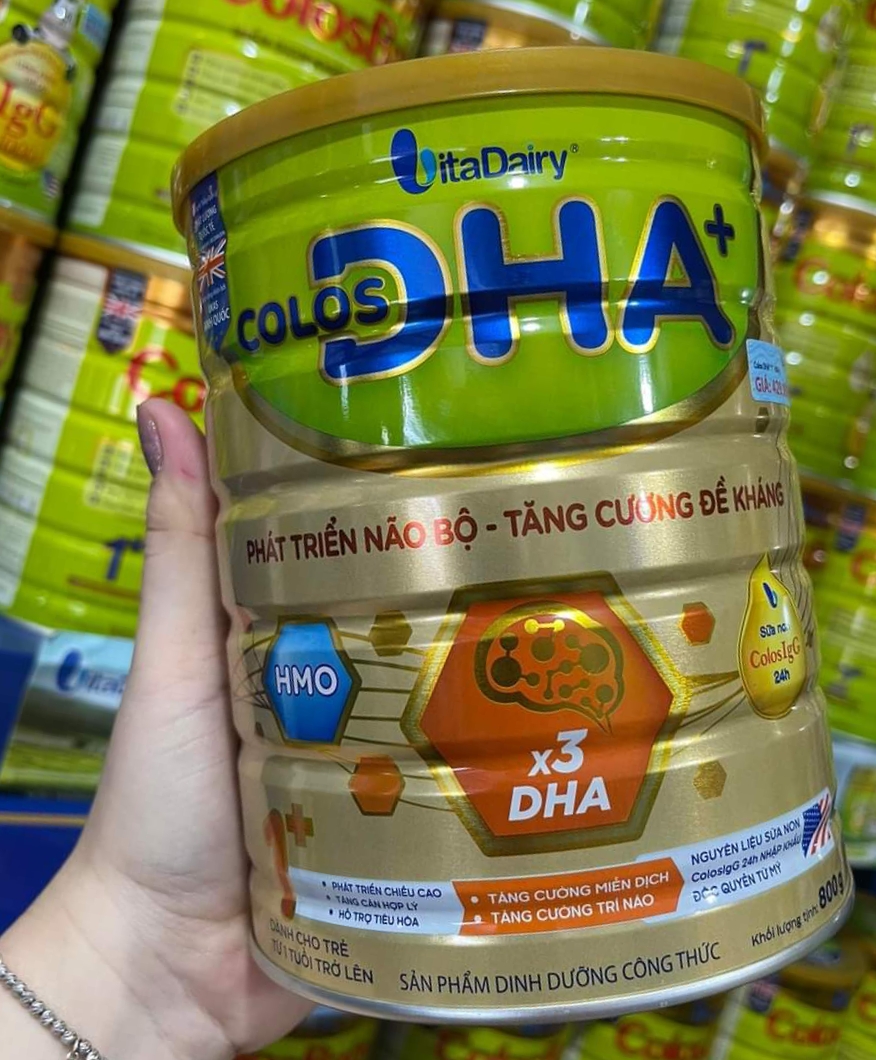 Sữa bột colos dha 1+ 800gr