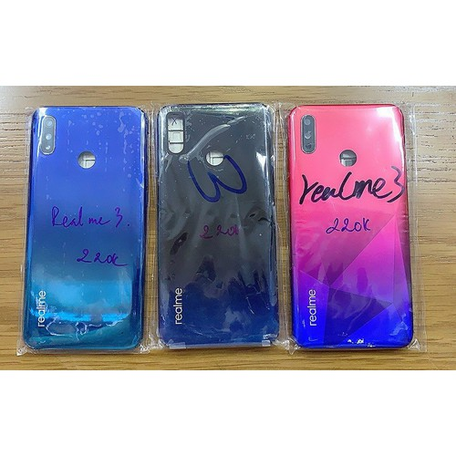 Vỏ điện thoại Realme 3 khung viền và nắp lưng