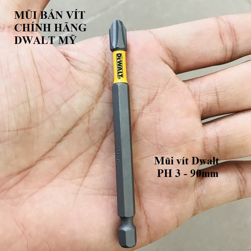 Mũi bắn vít dewalt chính hãng có từ ph3 - 9cm