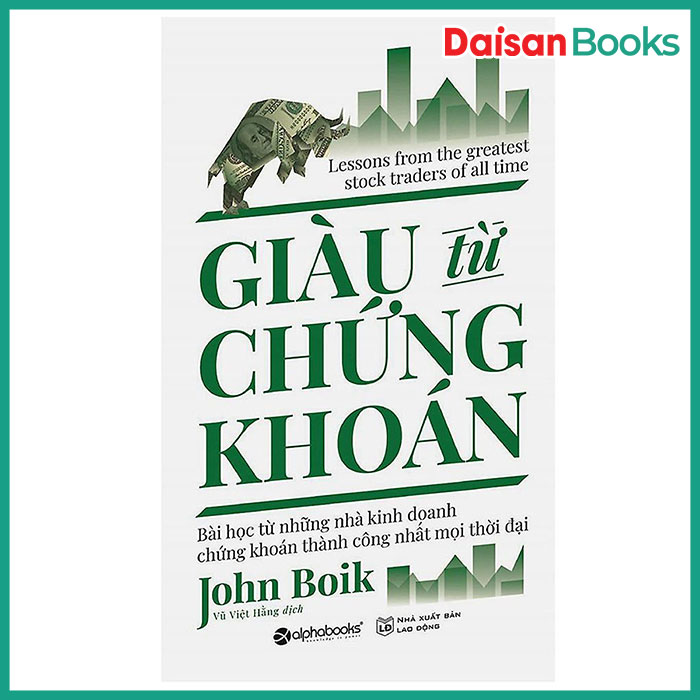Sách chứng khoán - Giàu từ chứng khoán