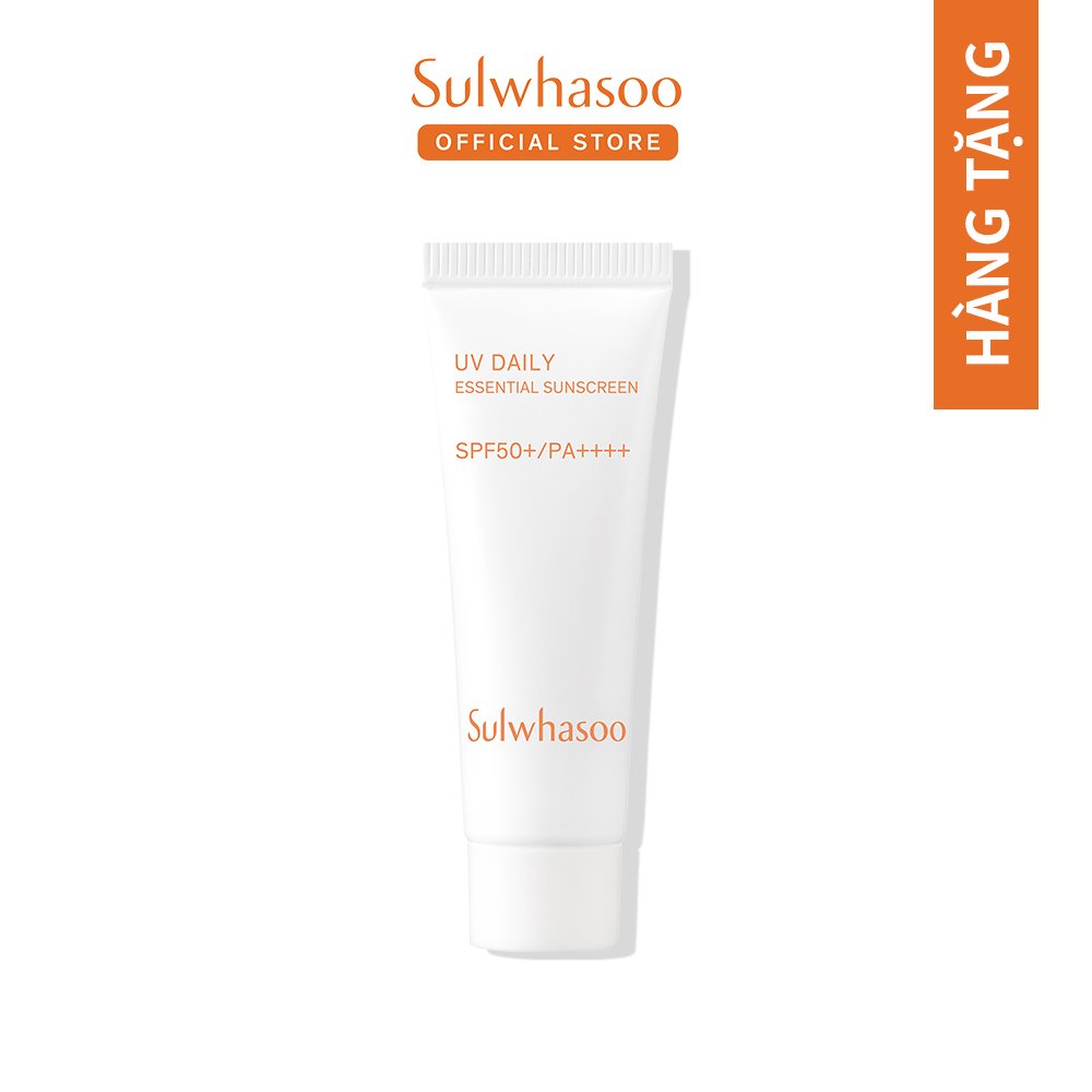 [Đổi điểm thành viên] Kem Chống Nắng Dưỡng Sáng Da Dịu Nhẹ Cho Hàng Ngày 10ML - UV Daily Essential  SunScreen 10ML