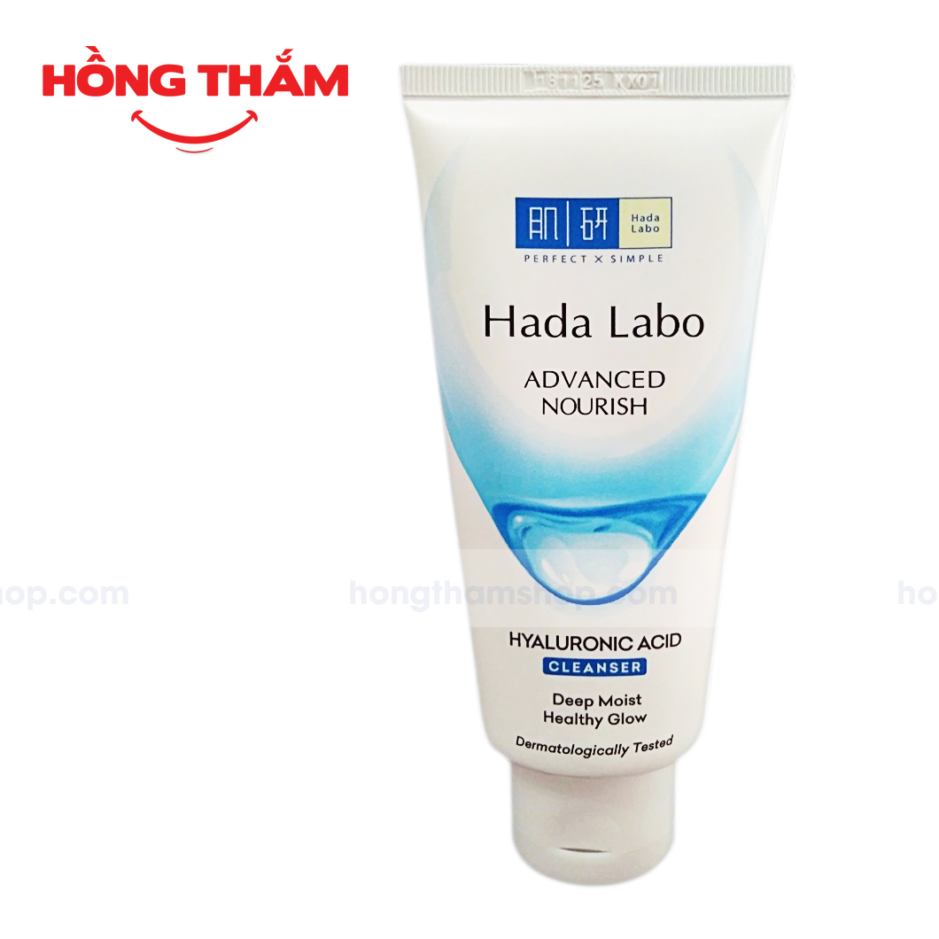 Kem rửa mặt hada labo advanced nourish hyaluron cleanser 80g- srm106