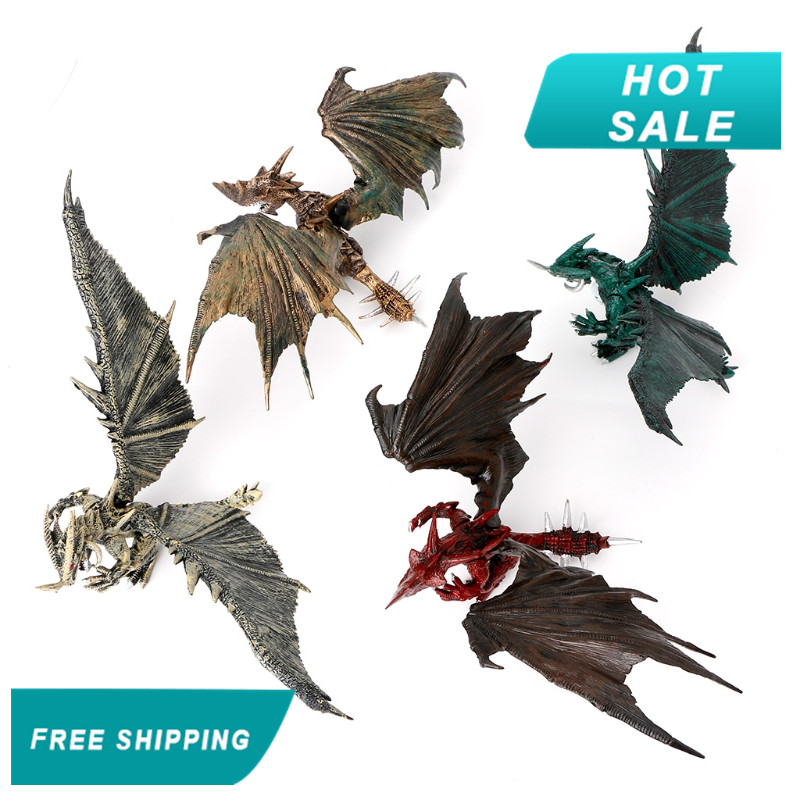 【Micheer】Flying Mô Hình Khủng Long Con Rồng Hành Động Hình Đồ Chơi Cổ Điển Trẻ Em Giáo Dục Khuôn