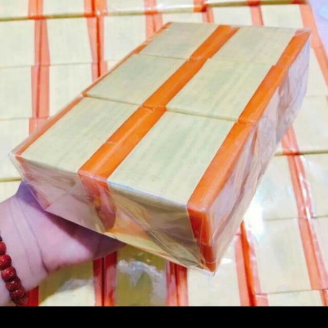 Combo 12 bánh xà phòng cam trắng da Thái Lan MỤN VÀ LÀM TRẮNG