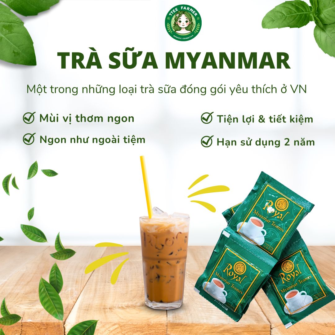 Trà sữa Myanmar set 15 gói