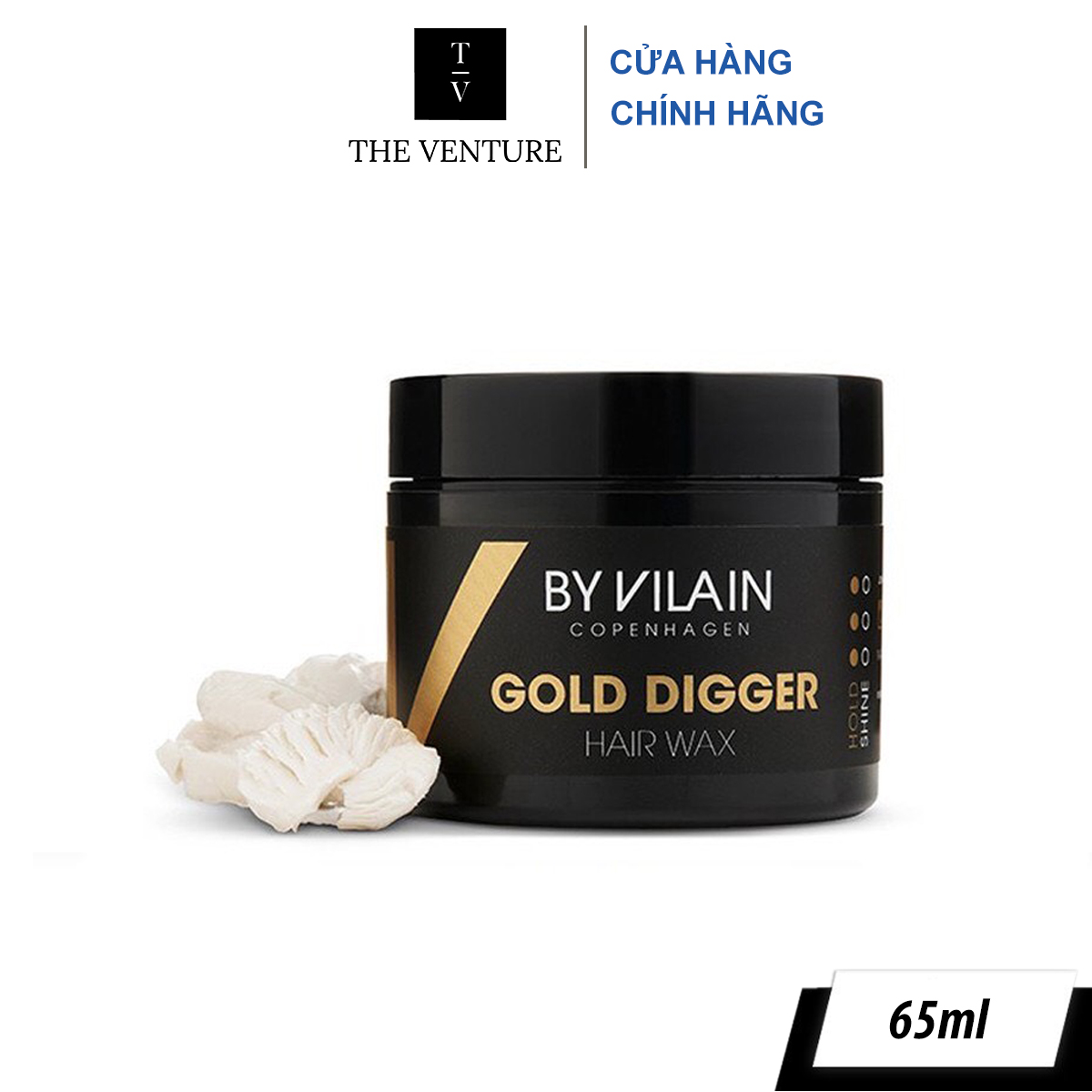 Sáp vuốt tóc nam by vilain gold digger chính hãng - 65 ml