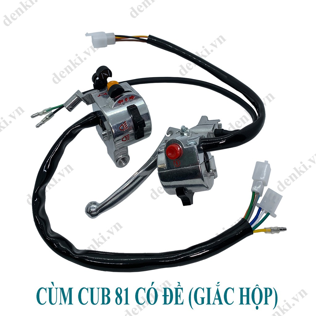 Bộ cùm dành cho xe Cub 81 Trung Quốc