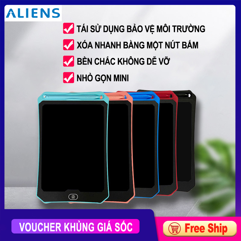 Bảng chữ viết tay màn hình LCD, 8.5inch, màn hình LCD,tái sử dụng nhiều lần bảo vệ môi trường, xóa dễ dàng, bền chắc chắn không dễ vỡ
