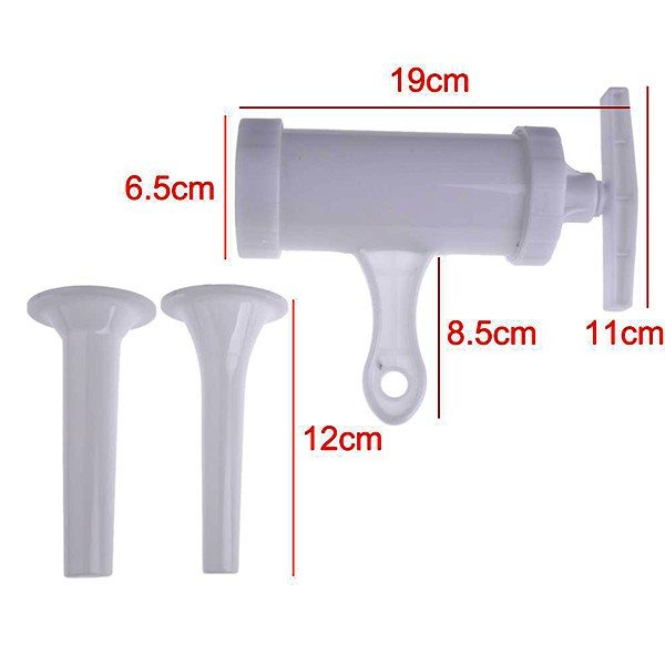Dụng cụ ống nhồi lạp xưởng, xúc xích...