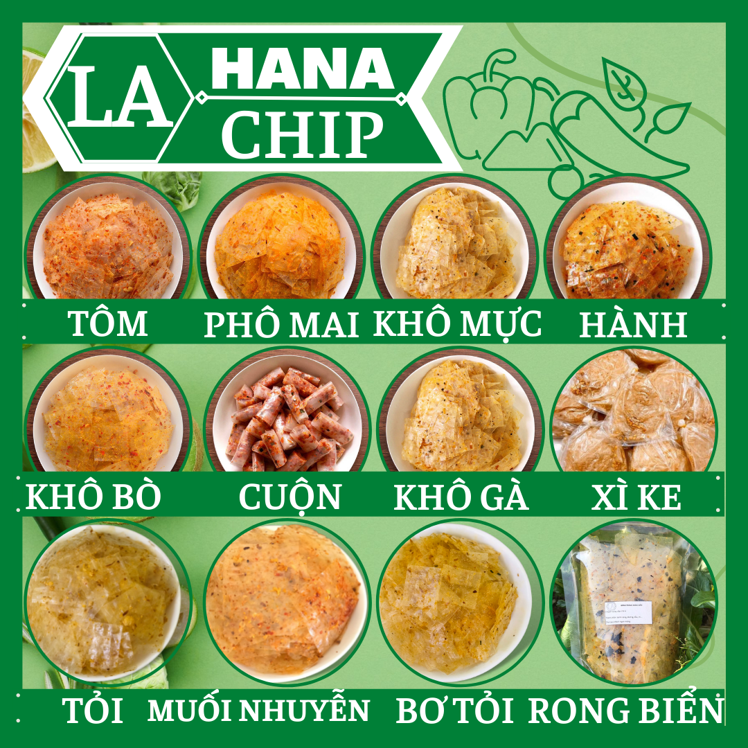 Bánh Tráng Trộn | Hana Chip