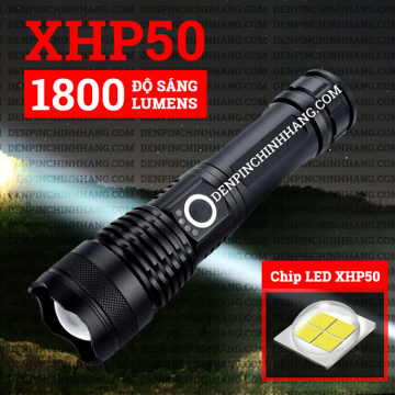 Đèn Pin Cầm Tay P50 Siêu Sáng 3 Chế Độ,Đèn Thợ Mỏ Công Suất Cao Đèn Cắm Trại Ngoài Trời Đa Năng.Sử Dụng Pin Sạc Và Dây Sạc Tiện Lợi Nhỏ Gọn.Bảo Hành 3 Tháng.
