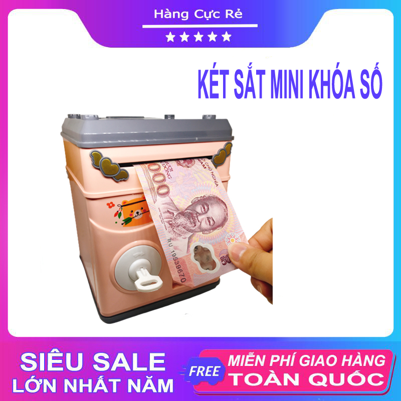 Két sắt mini nhân vật hoạt hình - Shop Hàng Cực Rẻ