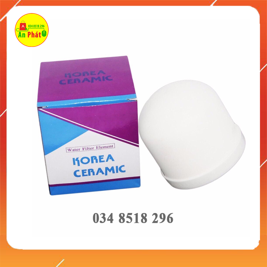 Nấm sứ bình lọc nước korea ceramic kc-1s - lõi sứ lọc nước