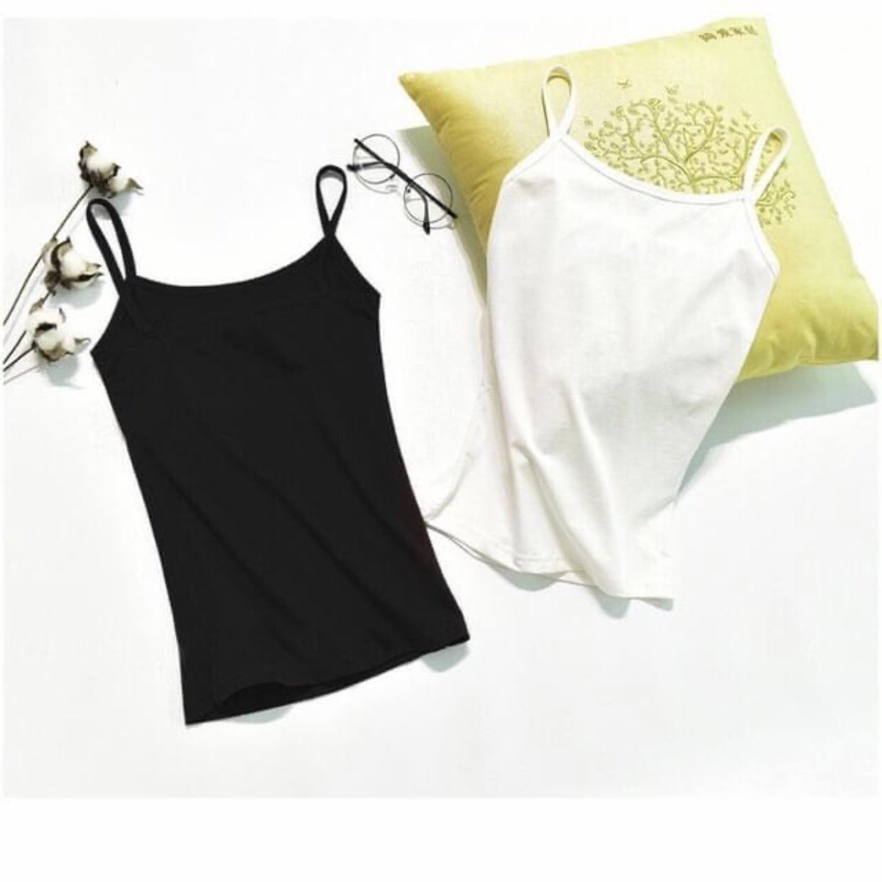 ÁO THUN COTTON 2 DÂY SỢI BÚN  MỀM MẠI CO GIÃN 4 CHIỀU THỎA MÁI KHI MẶT FORM TỪ 38-75KG